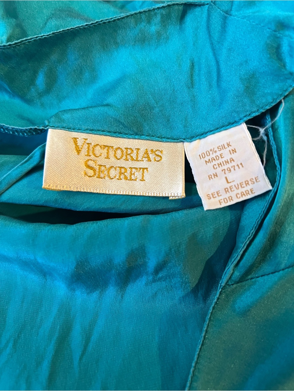 VTG Silk Victoria’s Secret Lingerie (L) 